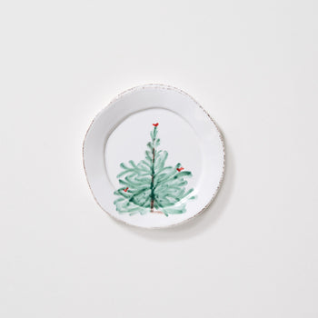Vietri Lastra Holiday - Canape Plate